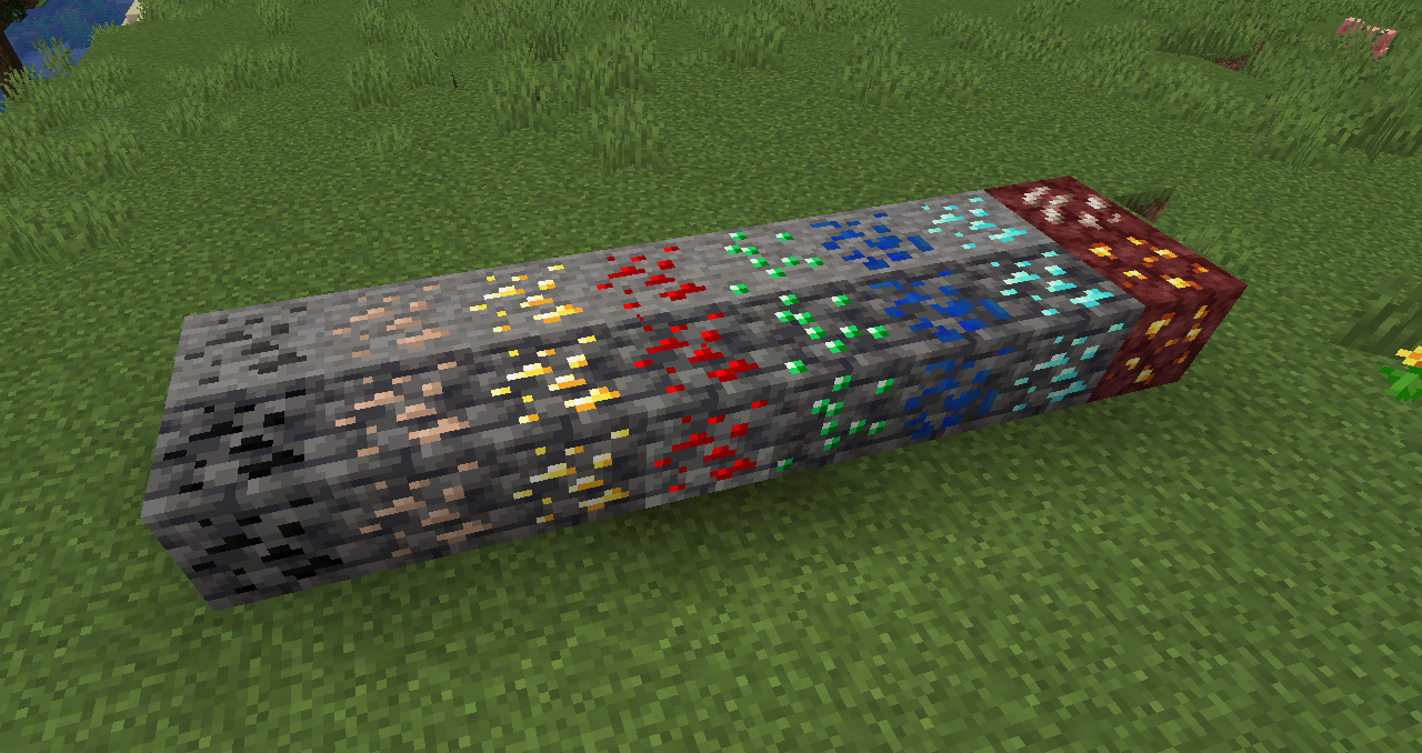 Old ores and their deepslate variants, for your custom 1.17 gameplay